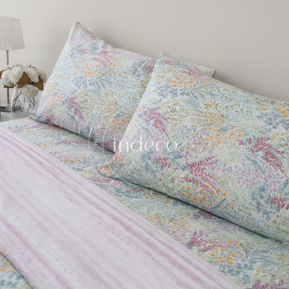 Pomelo Pink Duvet Cover Set