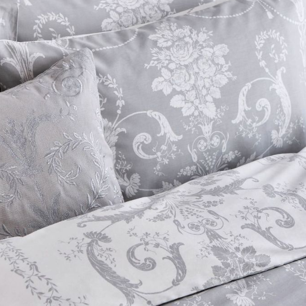 Josette Steel Grey Duvet Cover Set