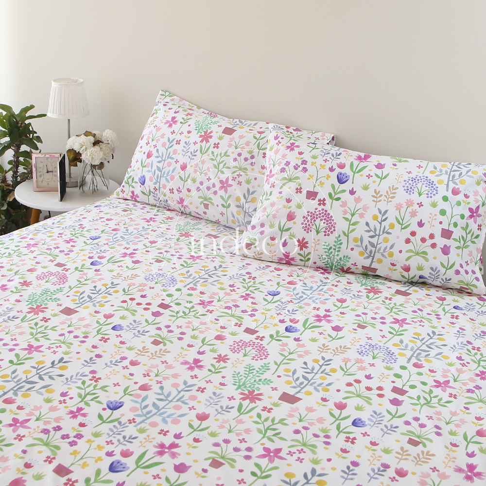 Dainty Flower Bedsheet Set