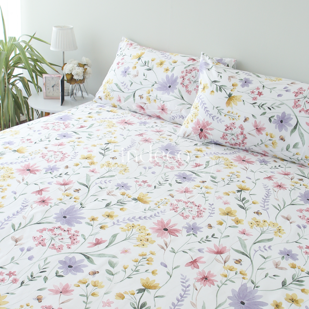 Spring Song Percale Bedsheet Set