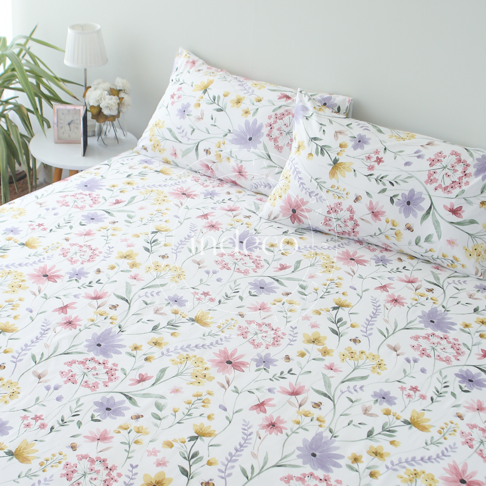 Spring Song Percale Bedsheet Set