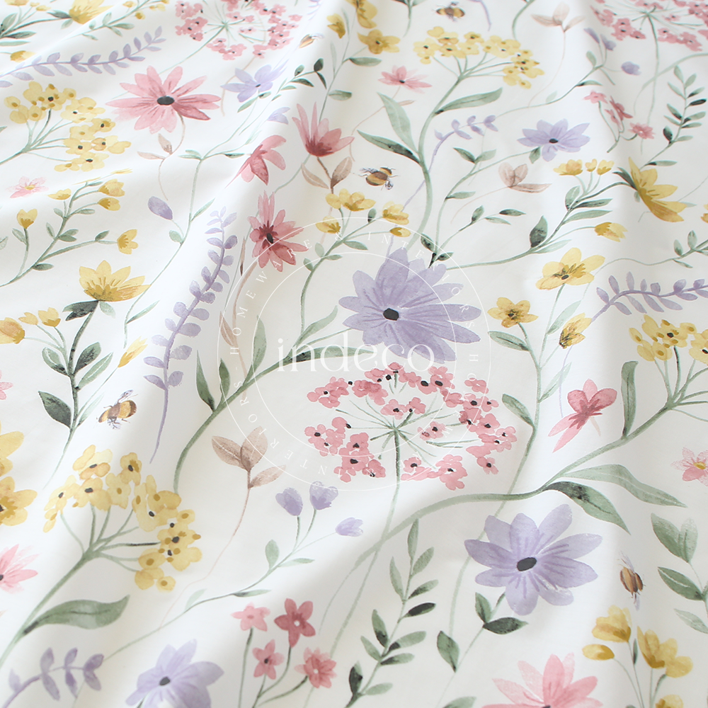 Spring Song Percale Bedsheet Set