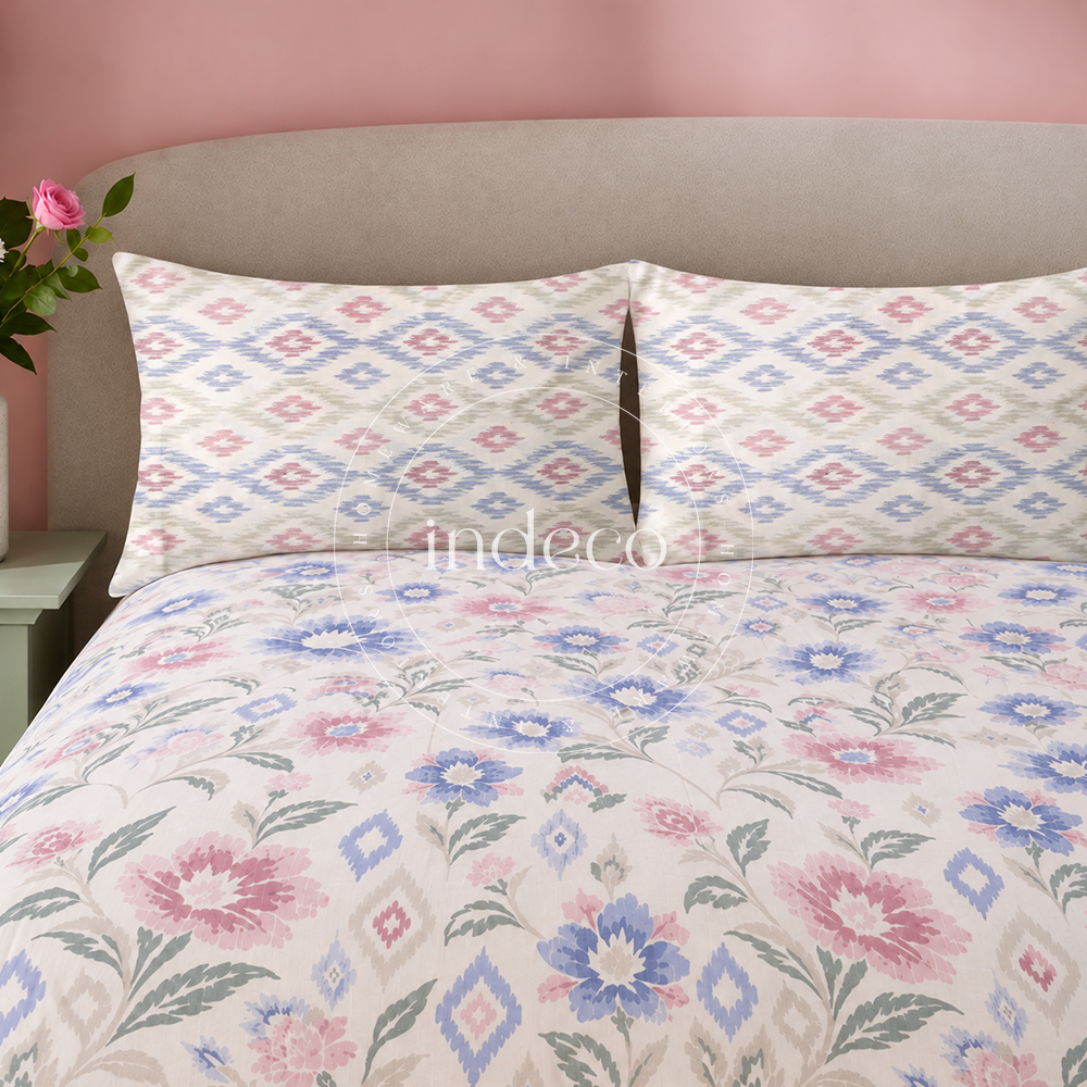 Mira Ikat Bedsheet Set
