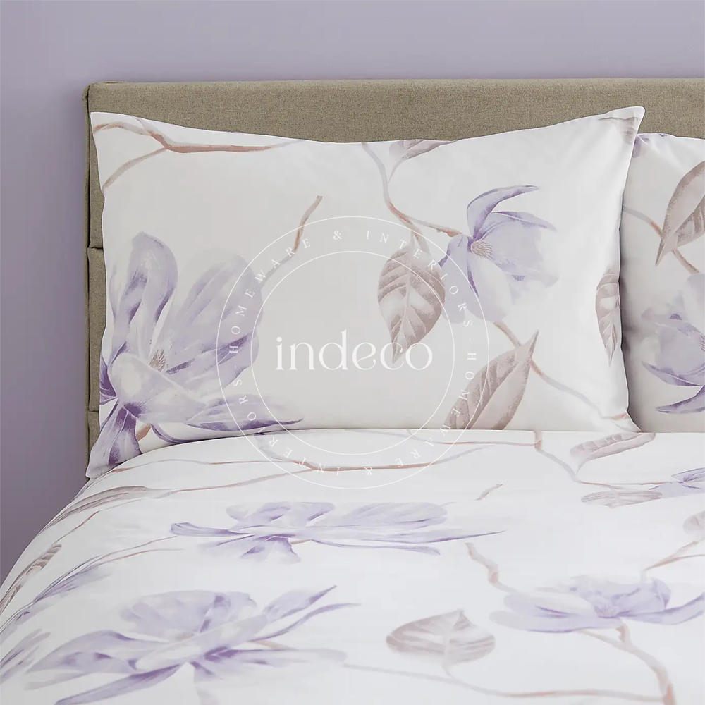 Magnolia Lilac Bedsheet Set