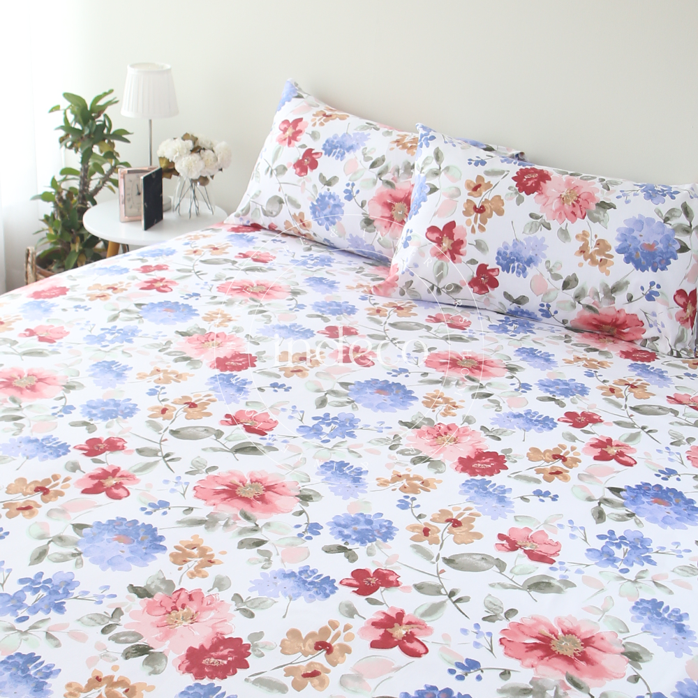 Lucie Floral Bedsheet Set