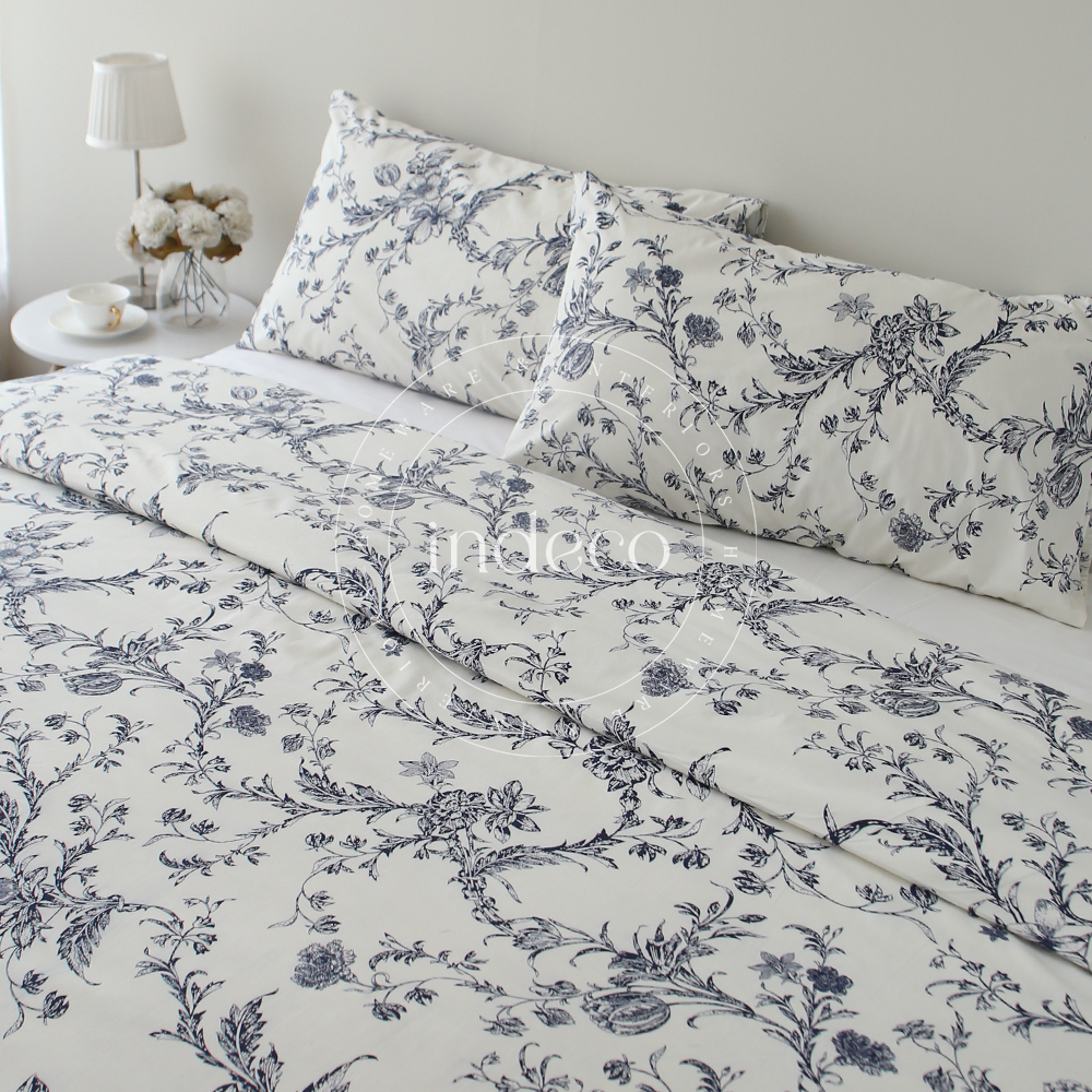 Ink & Ivory Duvet Cover Set