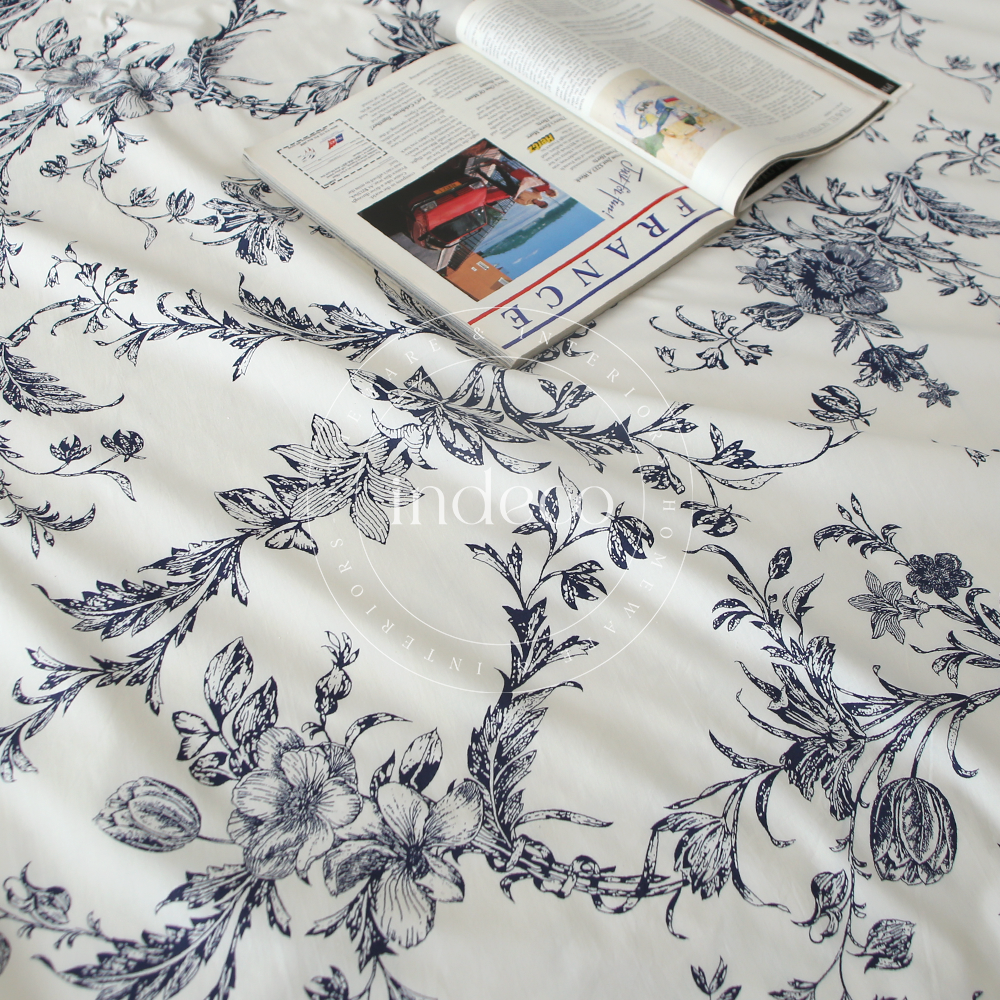 Ink & Ivory Duvet Cover Set
