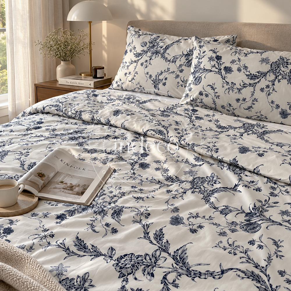 Ink & Ivory Duvet Cover Set