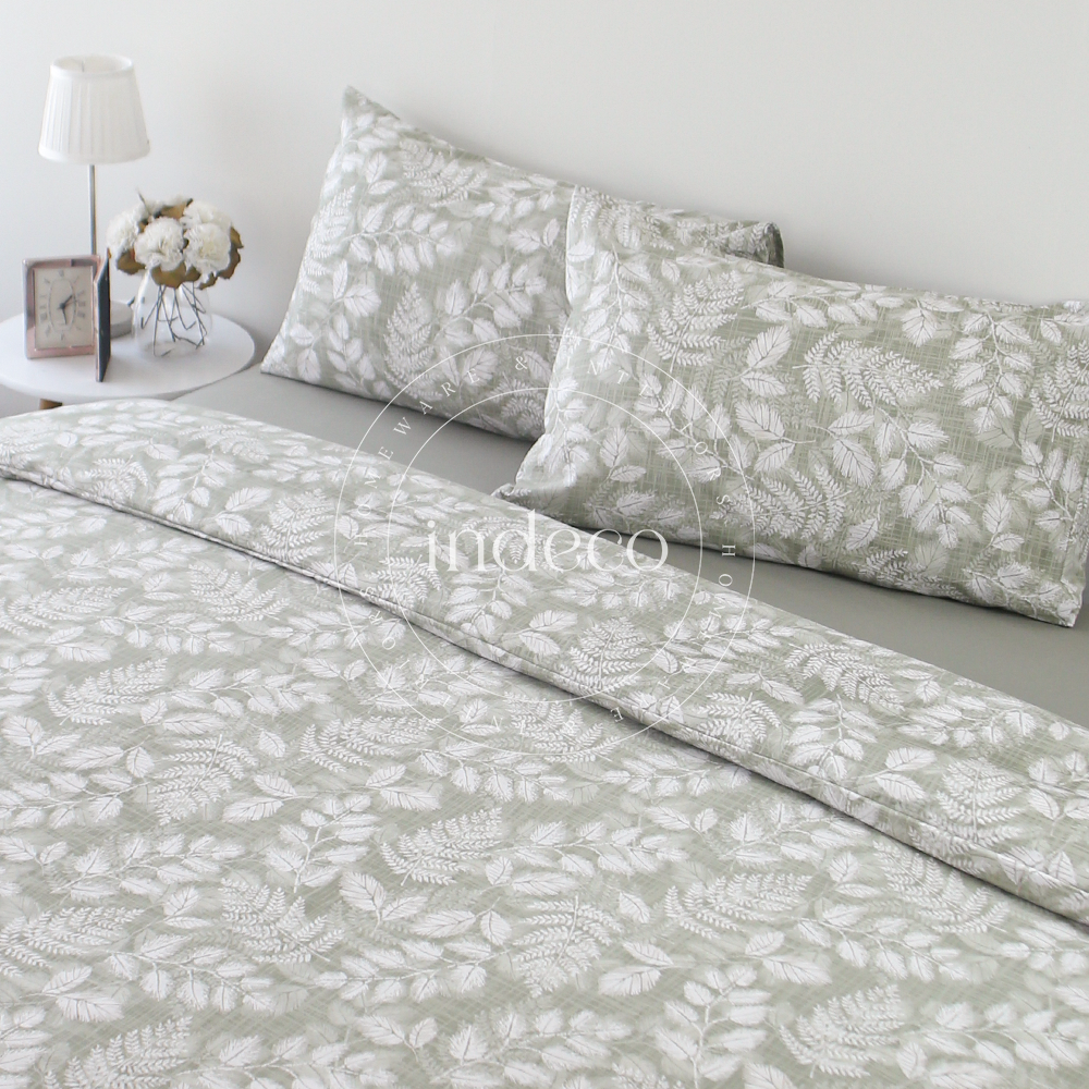 Leaf Green 6PC Duvet Cover Set