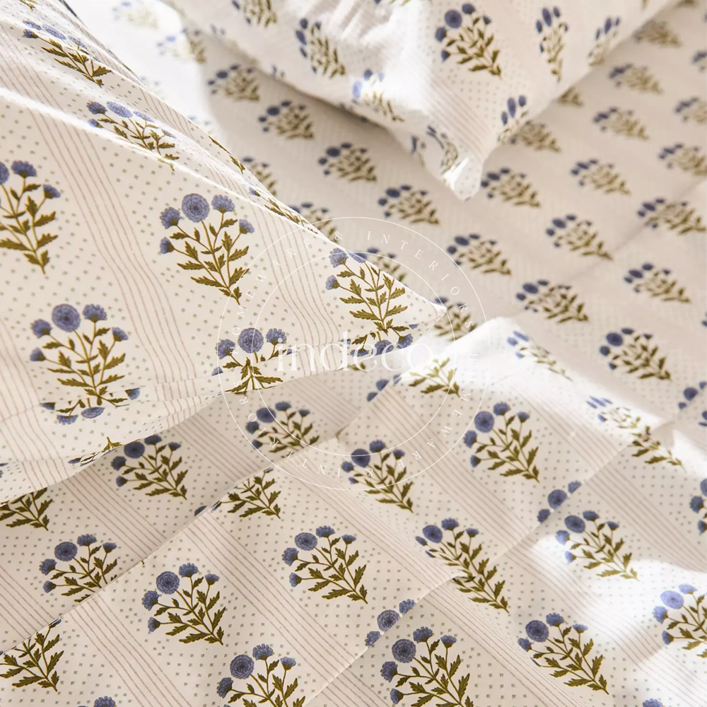 Cranesbill Meadow Bedsheet Set