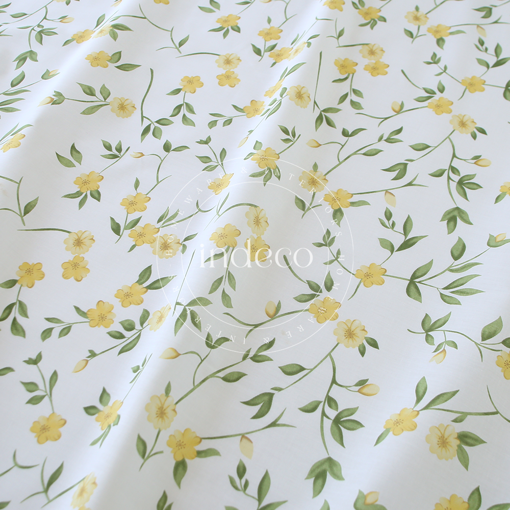 Jessamine Yellow Bedsheet Set