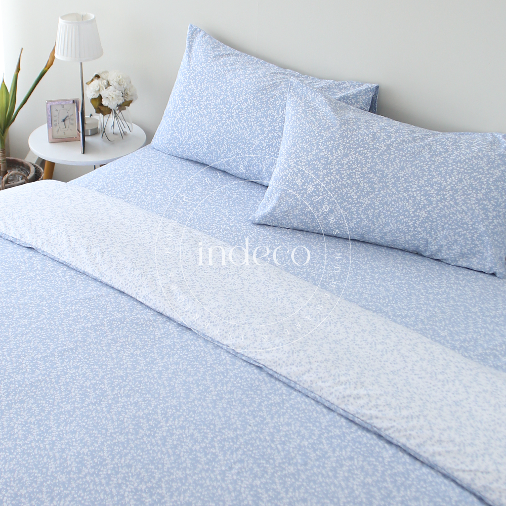 Dainty Ditsy Blue Duvet Cover Set