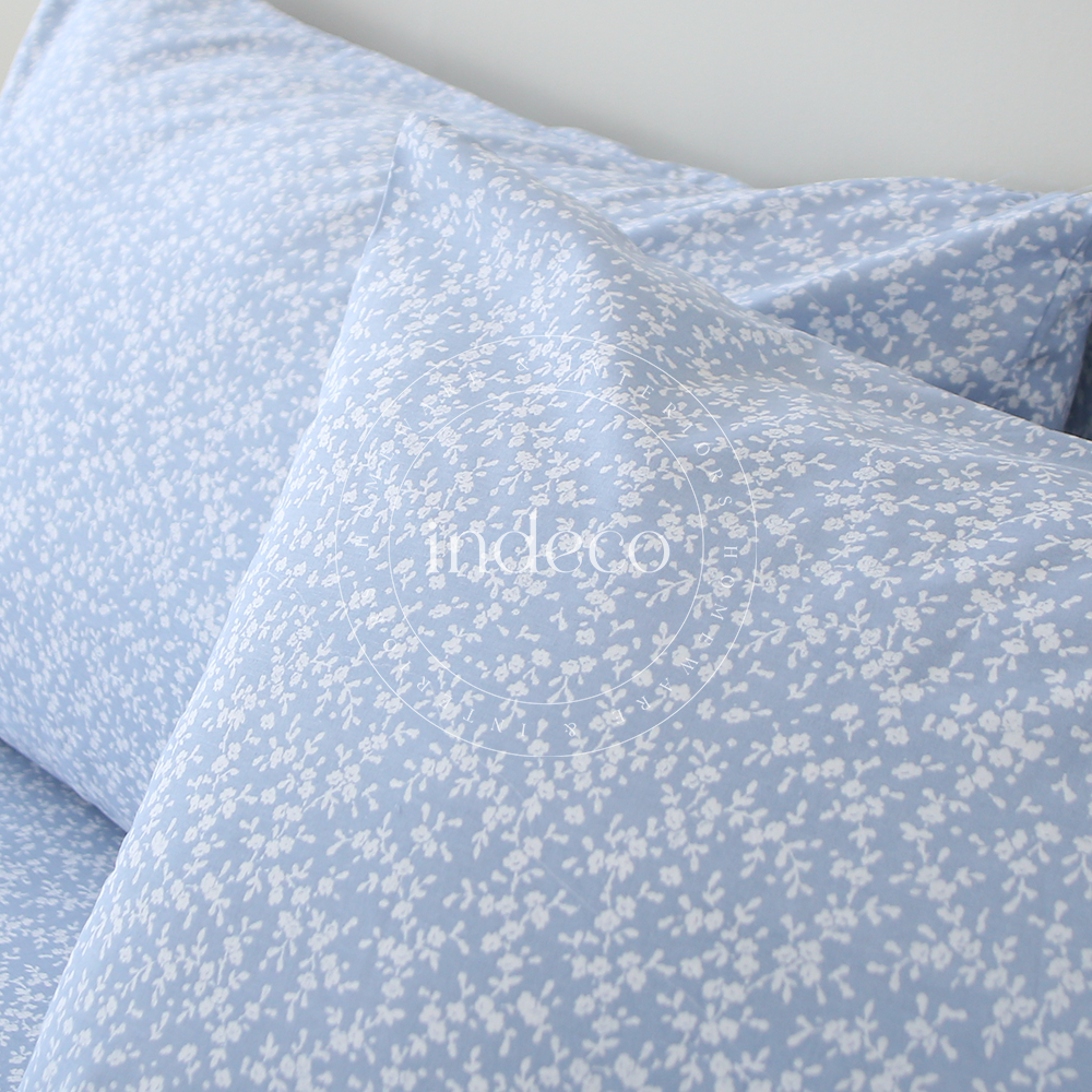 Dainty Ditsy Blue Duvet Cover Set