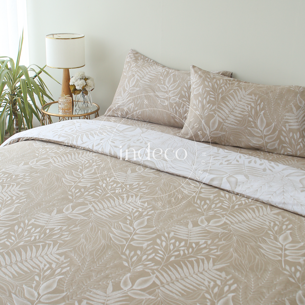 Fleuron Natural 6PC Duvet Cover Set