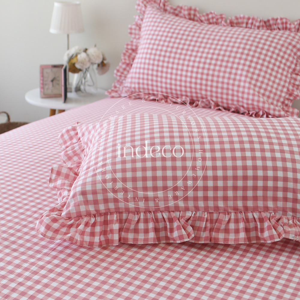 Cottage Gingham Bedsheet Set