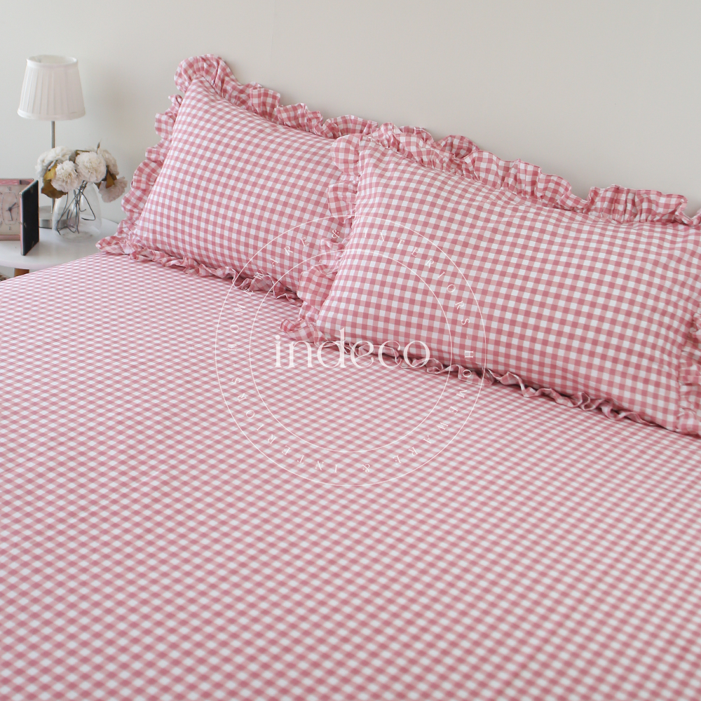 Cottage Gingham Bedsheet Set