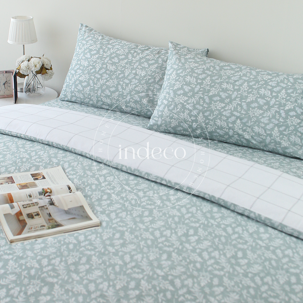 Tess Green Duvet Cover set