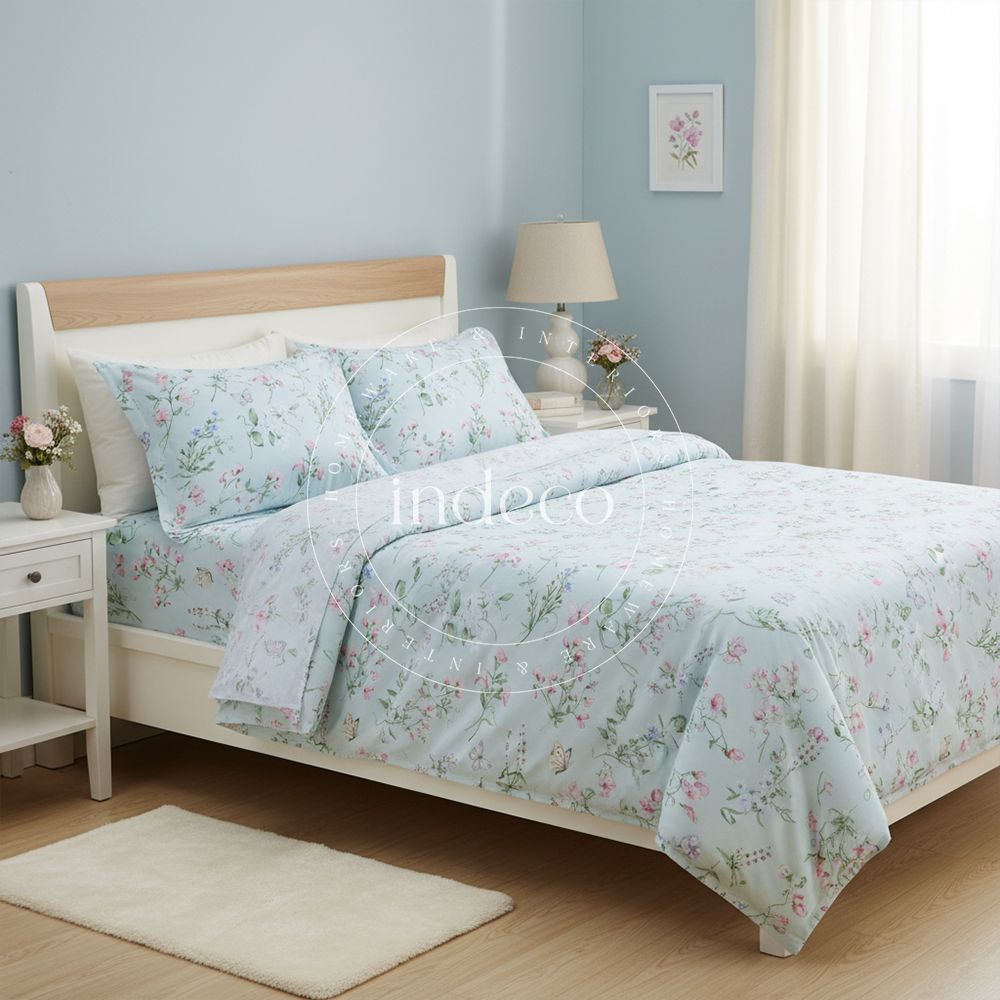 Serene Meadow Bedsheet Set