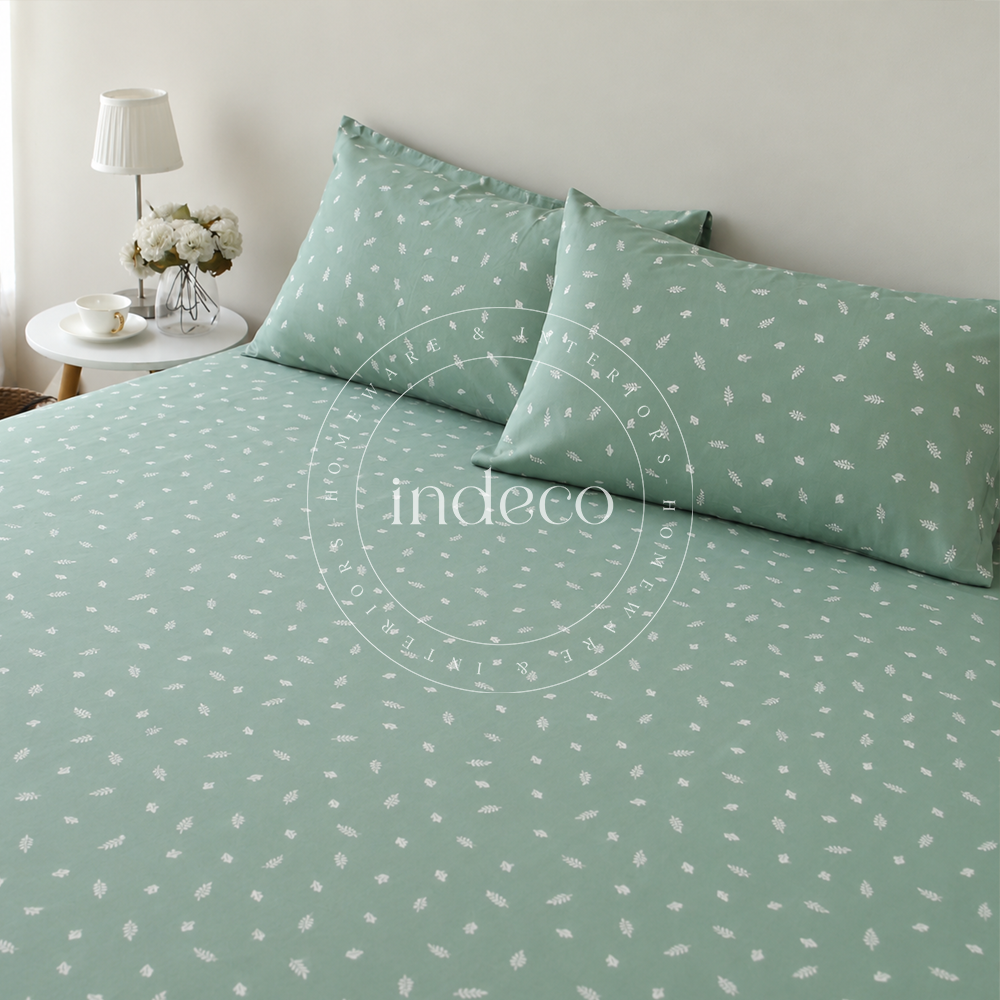 Verde Ditsy Sprigs Bedsheet Set