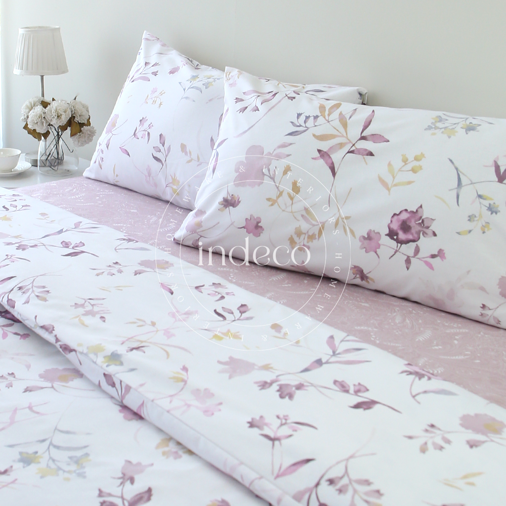 Blush Botanical Duvet Cover Set