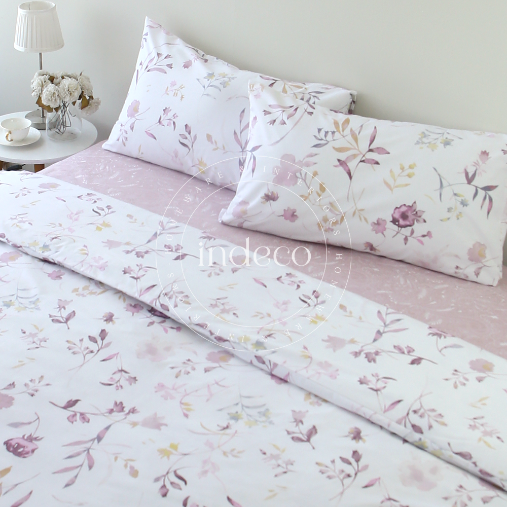 Blush Botanical Duvet Cover Set