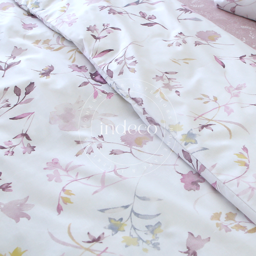 Blush Botanical Duvet Cover Set