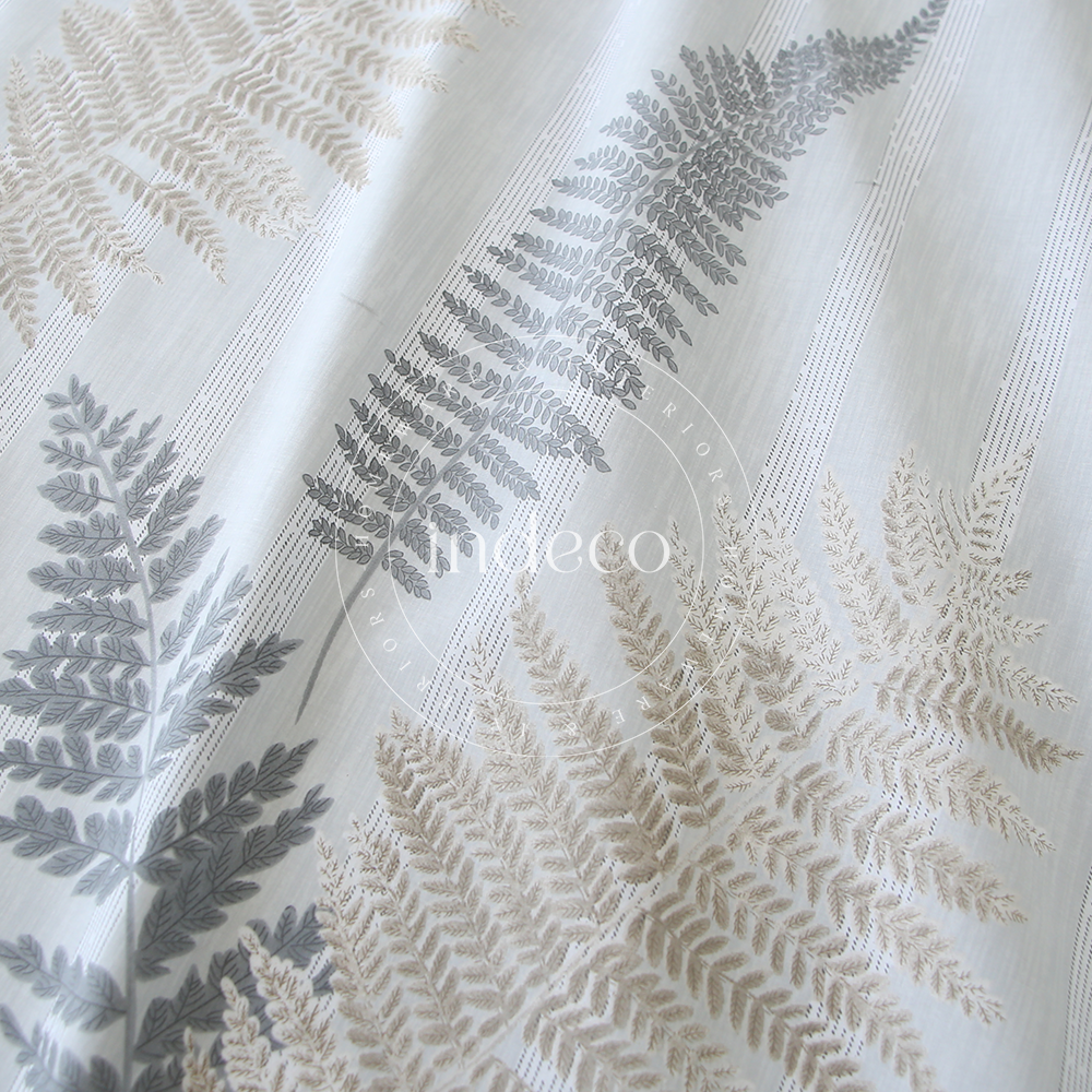 Fern Grey Bedsheet Set