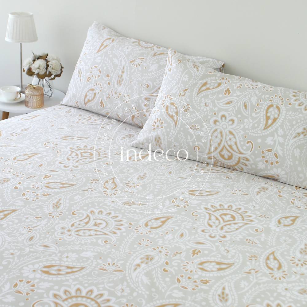 Amber Paisley Bedsheet Set