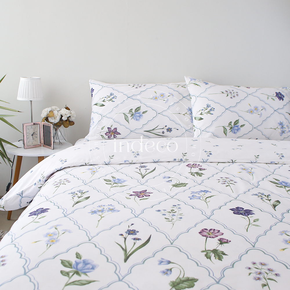 Trellis Stems 6PC Duvet Cover Set