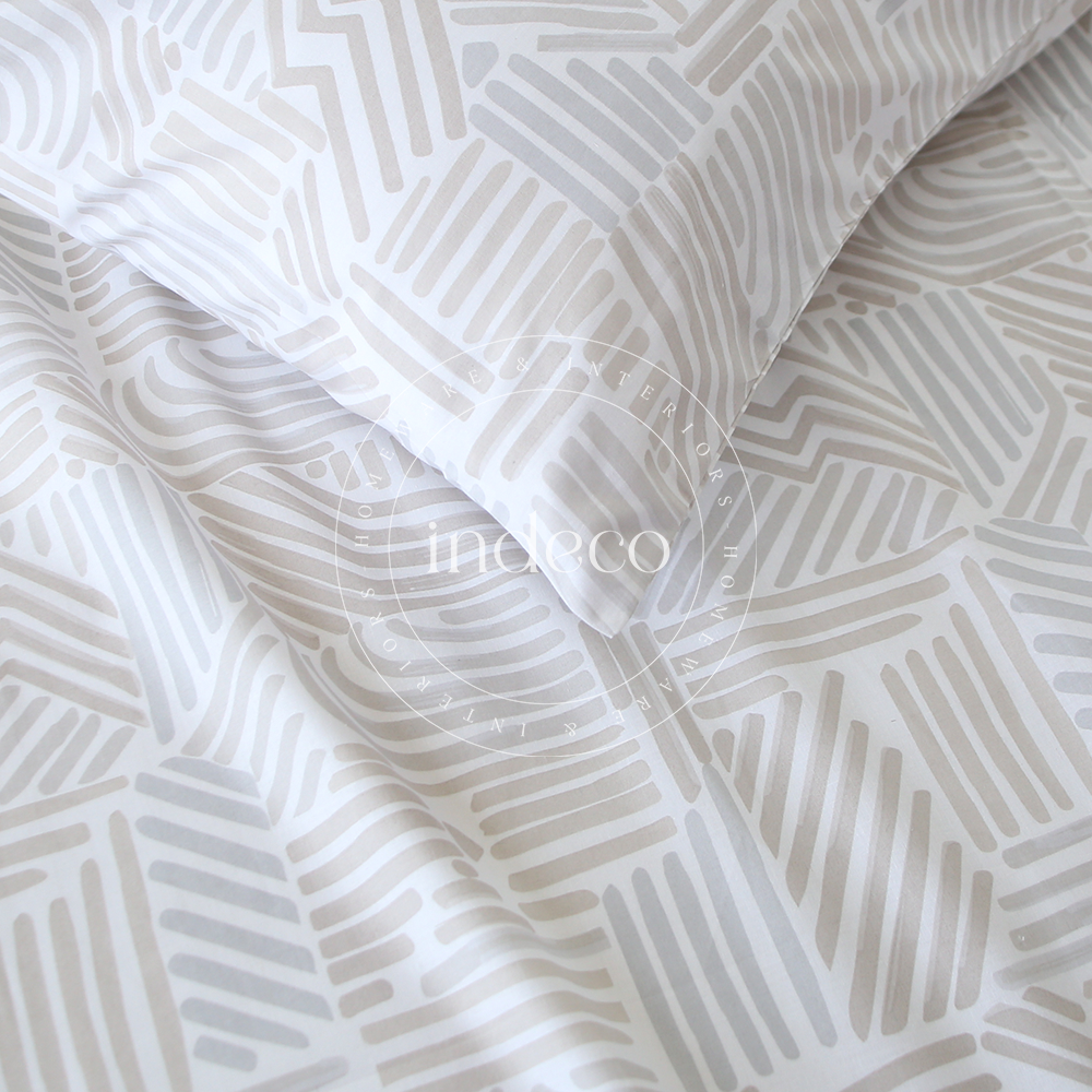 Helene Taupe Bedsheet Set