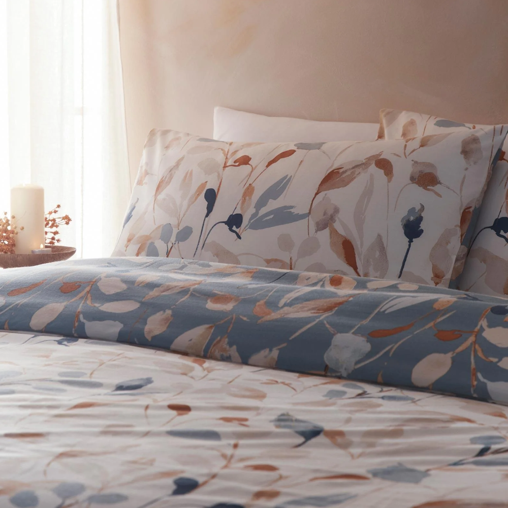 Anya Blue Duvet Cover Set