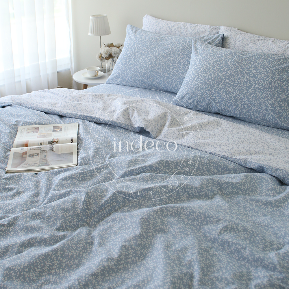 Dainty Ditsy Blue Duvet Cover Set