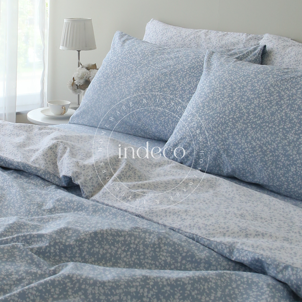 Dainty Ditsy Blue Duvet Cover Set