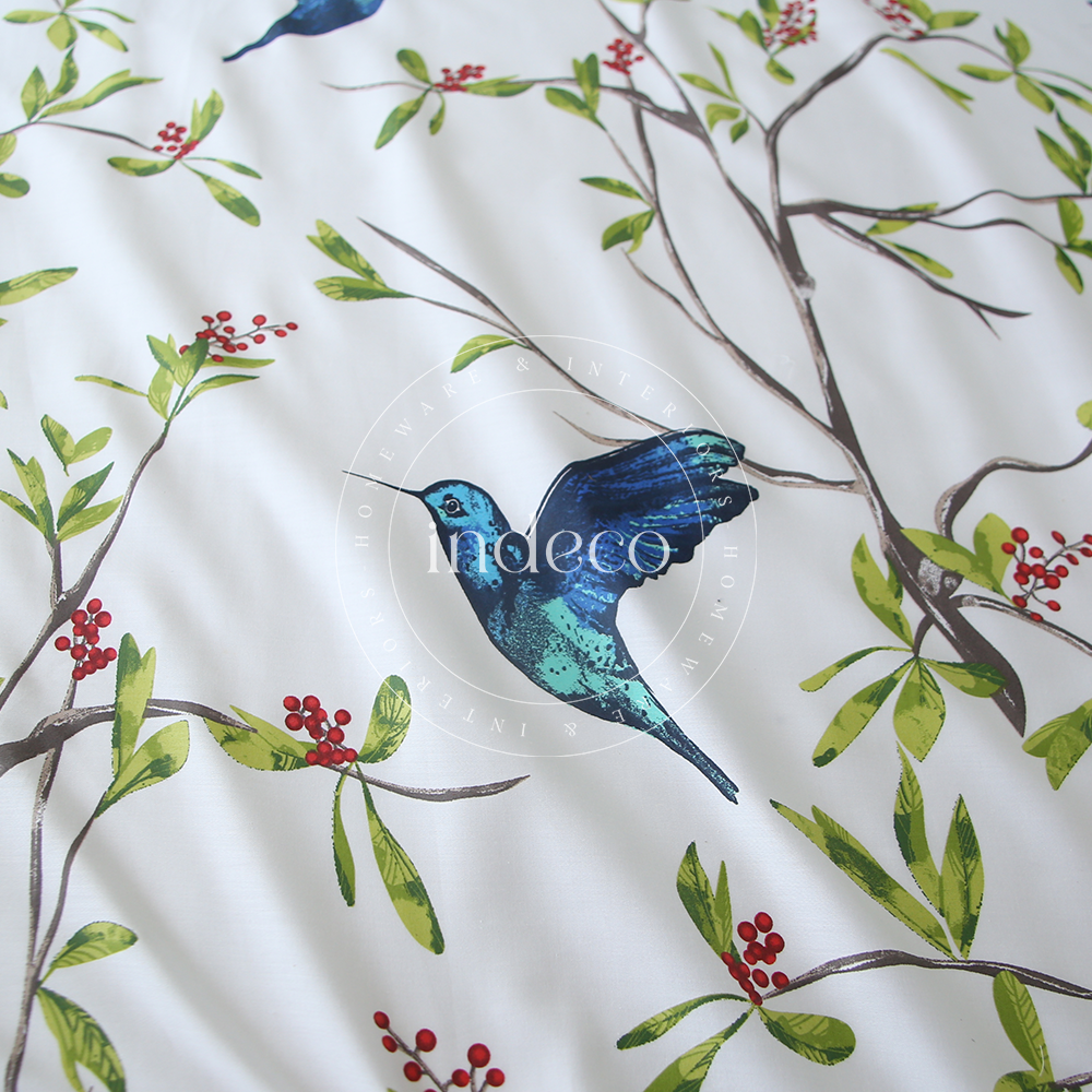 Hummingbird Sateen Bedsheet Set