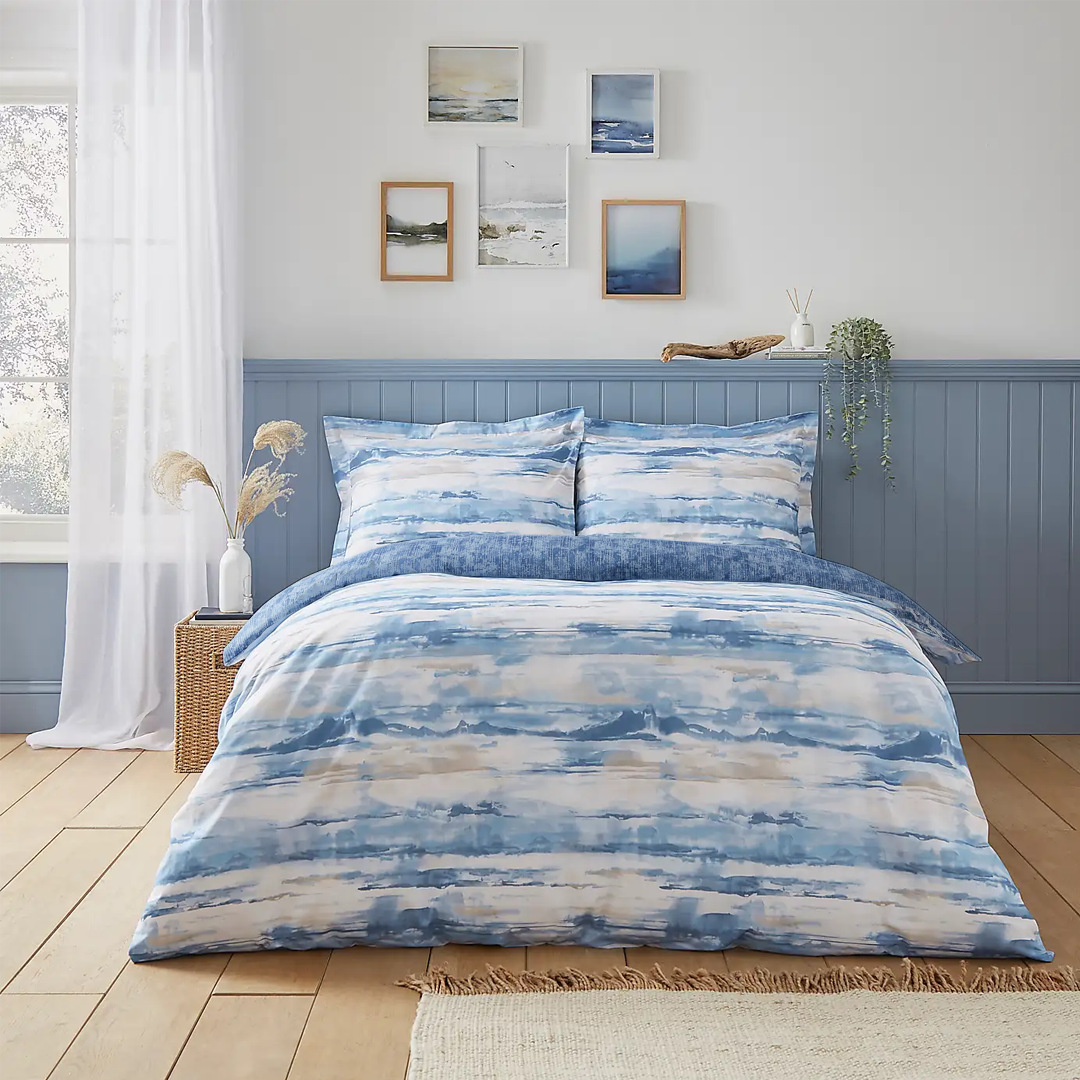 Ocean Blue Duvet Cover Set