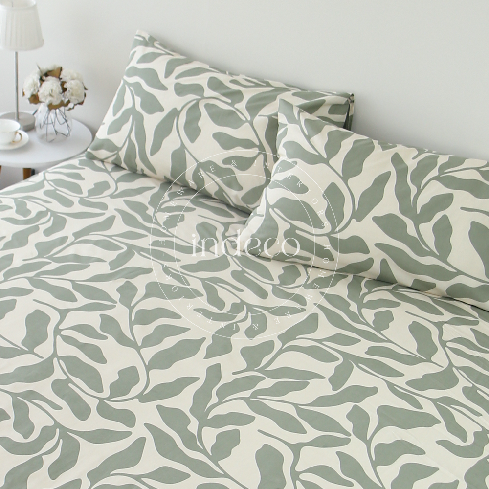Olive Leaf Bedsheet Set