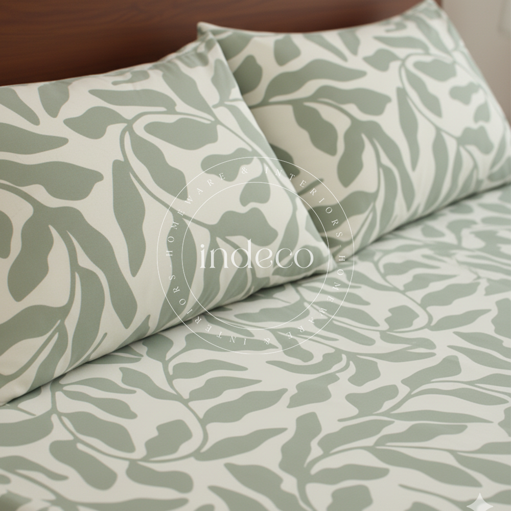 Olive Leaf Bedsheet Set