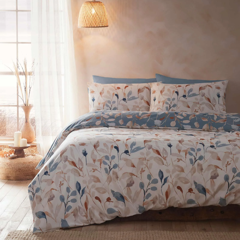Anya Blue Duvet Cover Set