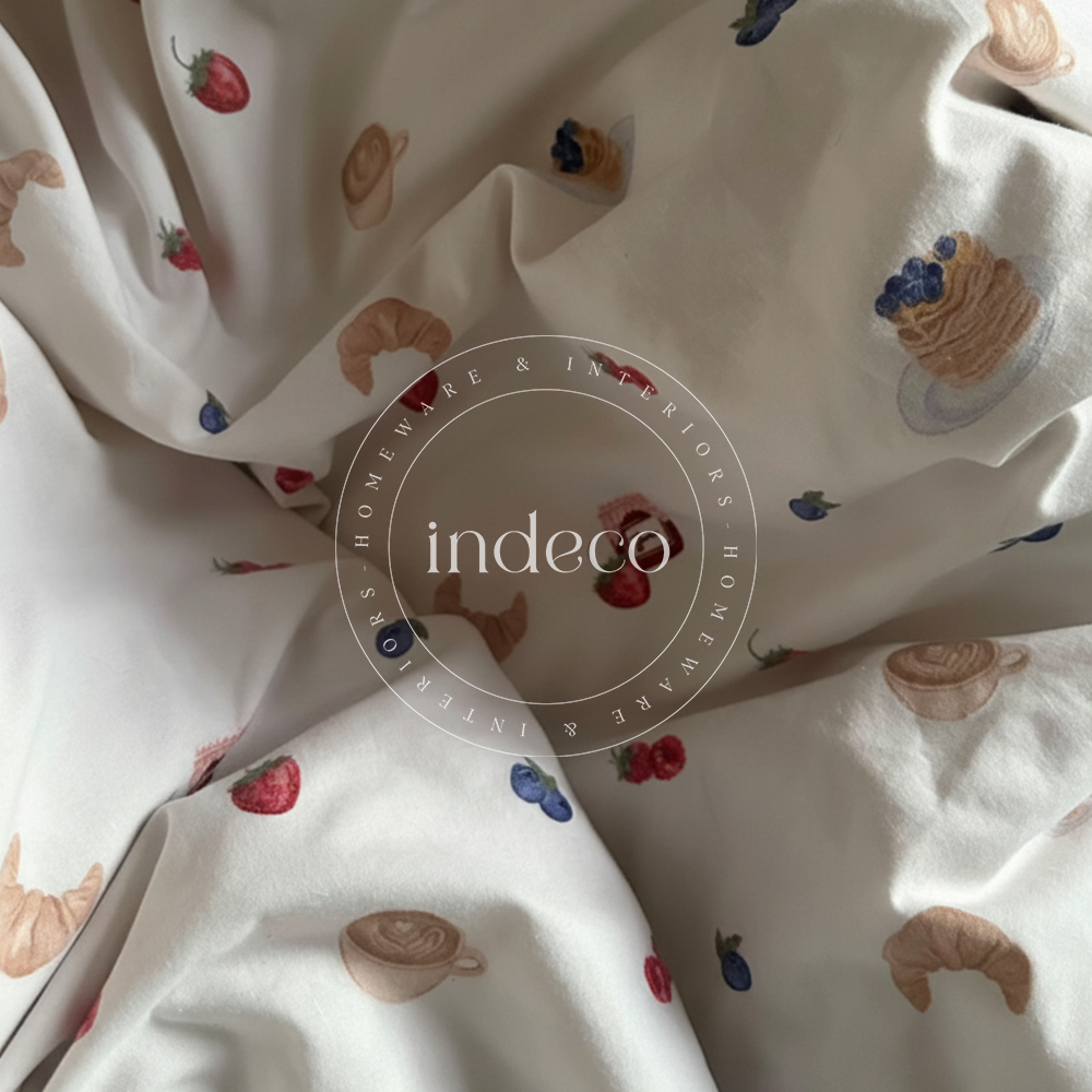 Café Morning Bedsheet Set