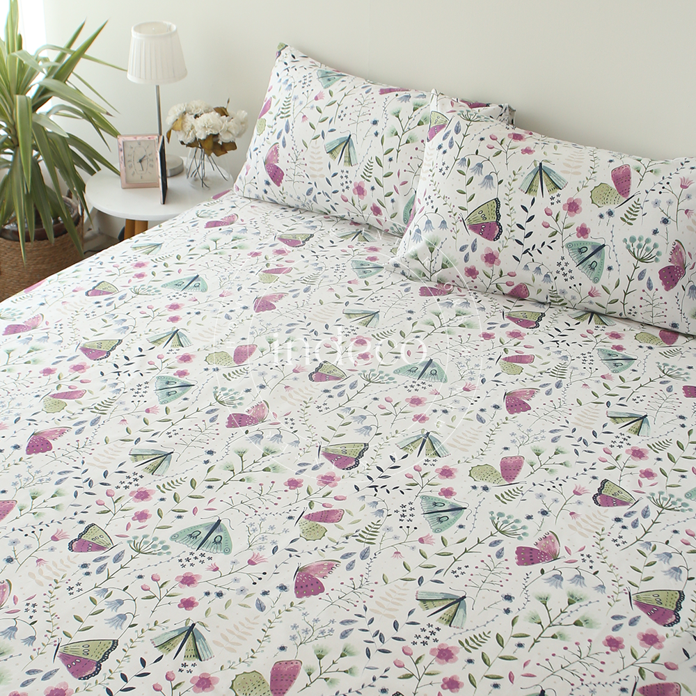 Butterfly House Bedsheet Set