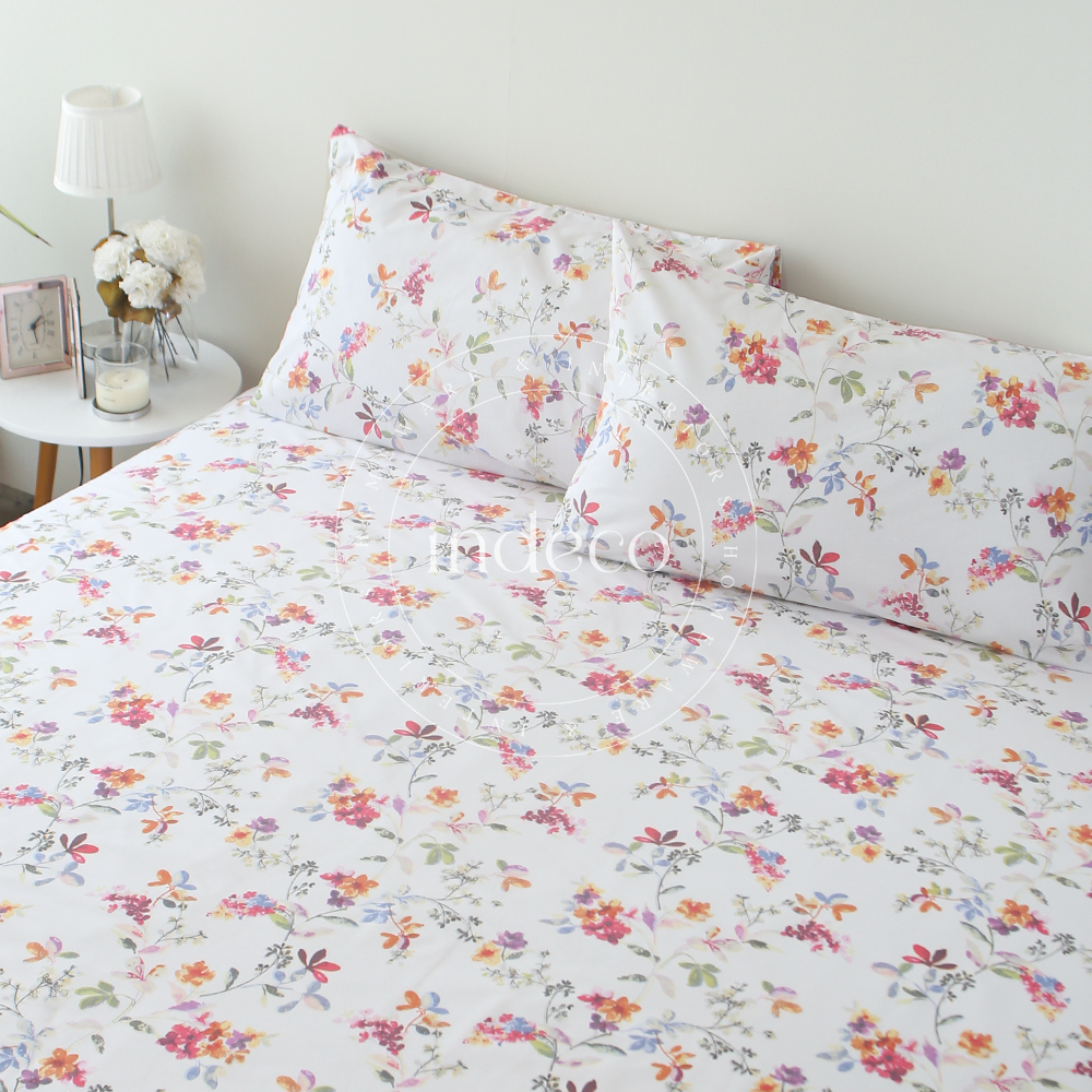 Mili Floral Cotton Bedsheet Set