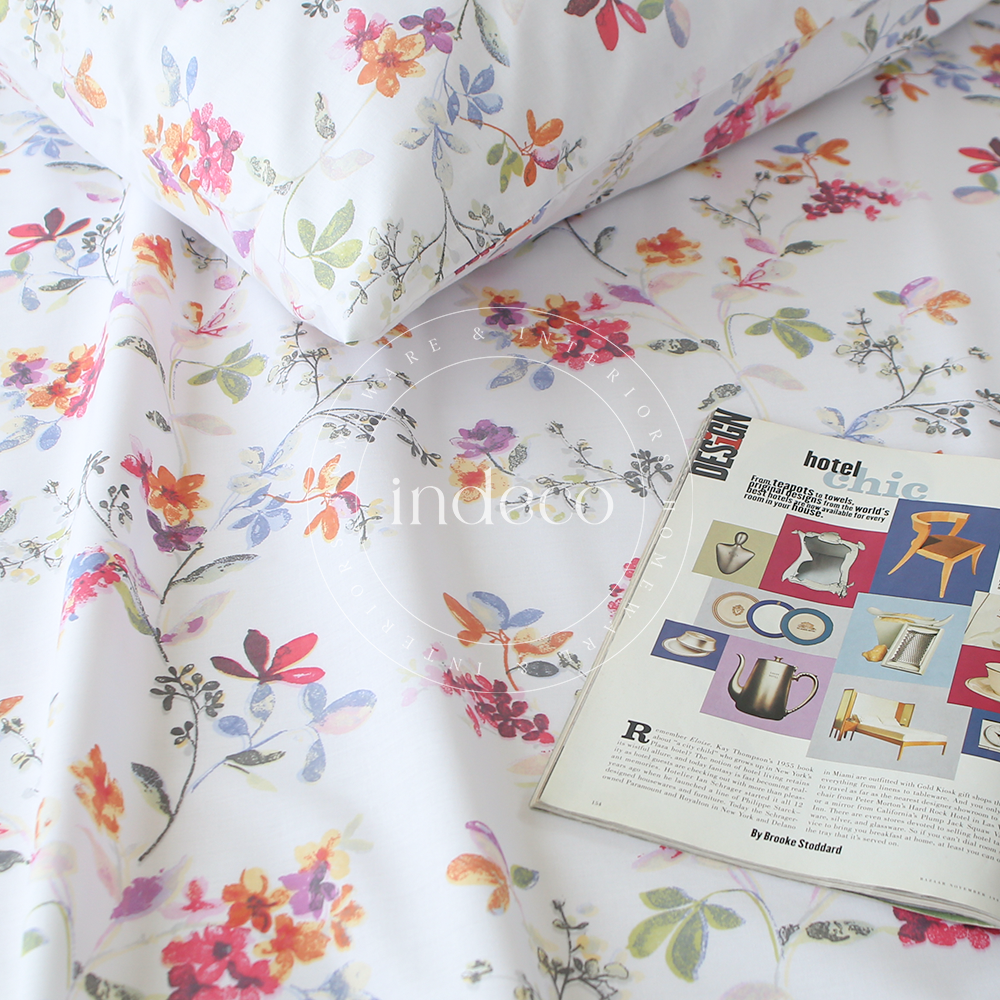 Mili Floral Cotton Bedsheet Set