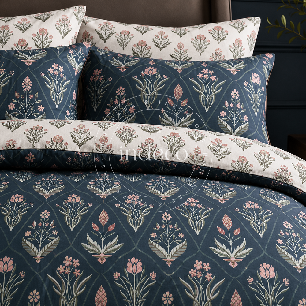 Wildflower Trellis Duvet Cover Set