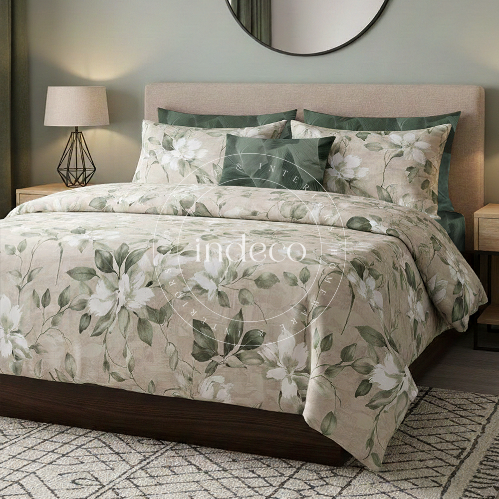 Magnolia Beige Bedsheet Set
