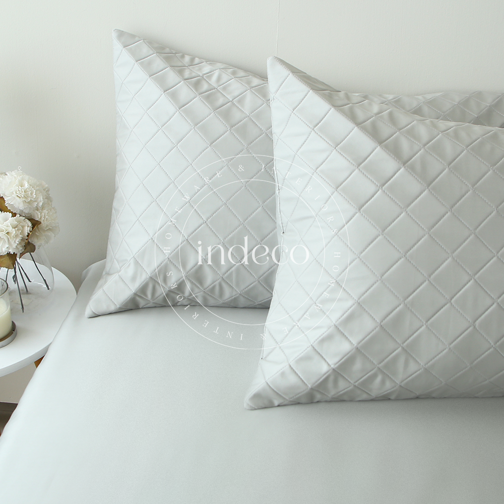 Grey Sateen Duvet Cover Set