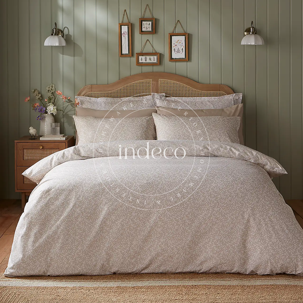Dainty Ditsy Natural Duvet Cover Set