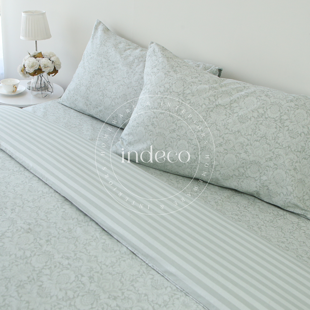 Sage Heritage Duvet Cover Set