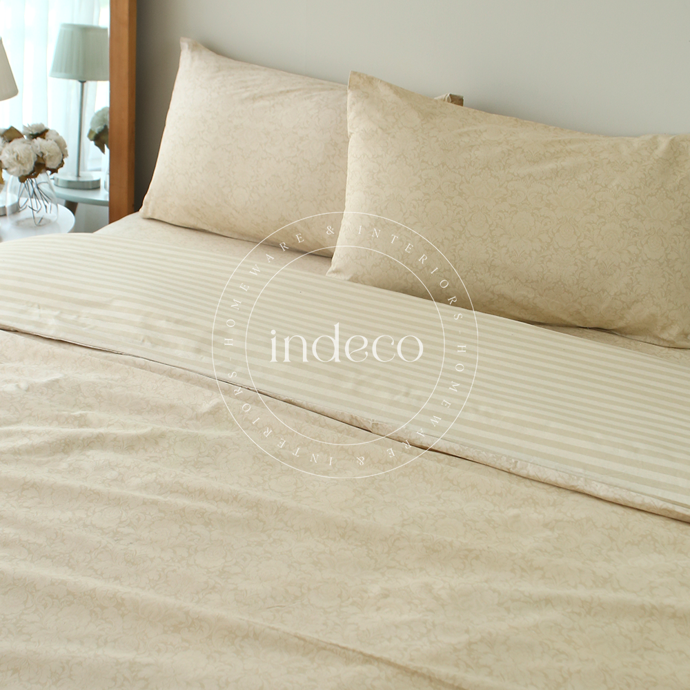Ivory Gold Heritage Duvet Cover Set