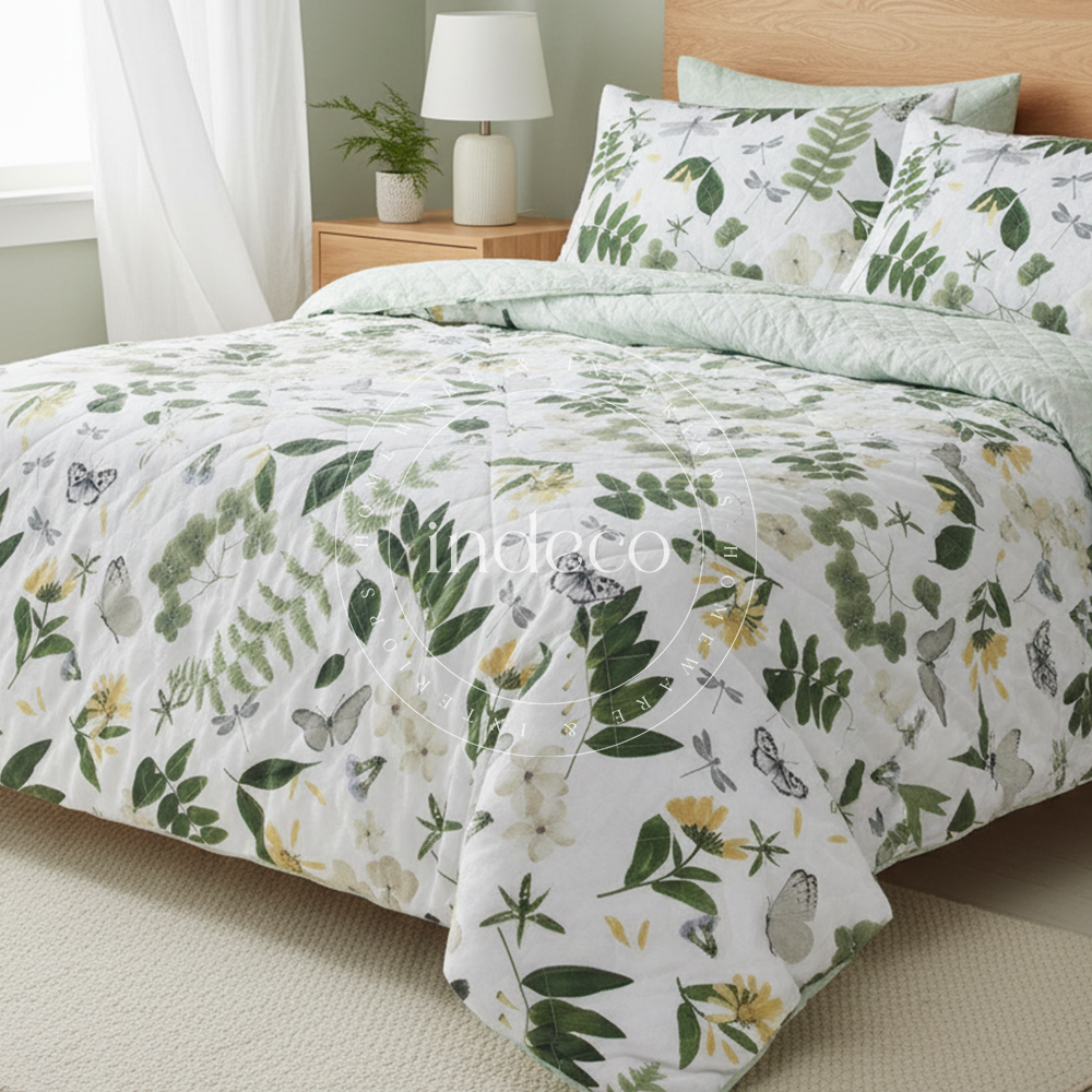 Flutterleaf Bedsheet Set