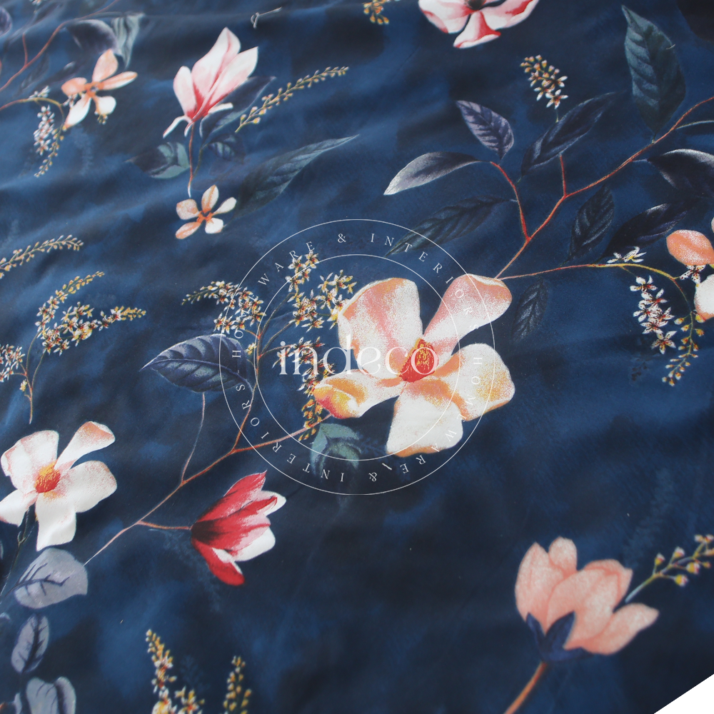 Midnight Blossom Duvet Cover Set